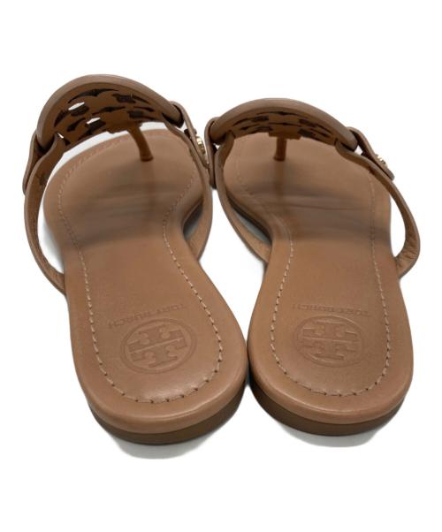 TORY BURCH（トリーバーチ）TORY BURCH (トリーバーチ) メダリオンサンダル ブラウン サイズ:	SIZE 5の古着・服飾アイテム