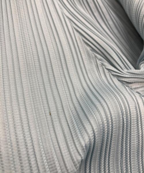 PLEATS PLEASE（プリーツプリーズ）PLEATS PLEASE (プリーツプリーズ) プリーツワイドパンツ スカイブルー サイズ:2の古着・服飾アイテム