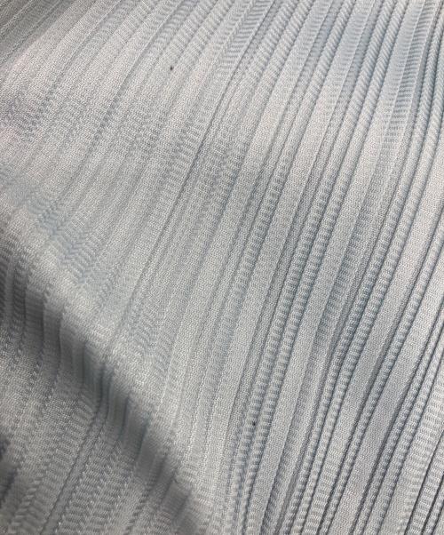 PLEATS PLEASE（プリーツプリーズ）PLEATS PLEASE (プリーツプリーズ) プリーツワイドパンツ スカイブルー サイズ:2の古着・服飾アイテム