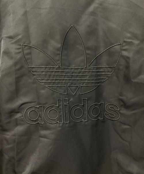 adidas（アディダス）adidas (アディダス) オーバーサイズ リバーシブル ボンバージャケット ブラック サイズ:XLの古着・服飾アイテム