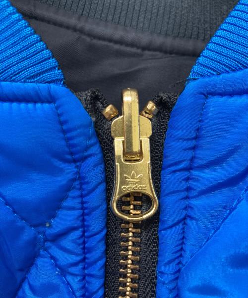 adidas（アディダス）adidas (アディダス) オーバーサイズ リバーシブル ボンバージャケット ブラック サイズ:XLの古着・服飾アイテム