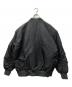 adidas (アディダス) オーバーサイズ リバーシブル ボンバージャケット ブラック サイズ:XL：10000円
