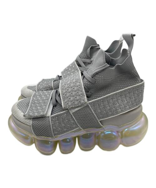 Mikio Sakabe（ミキオサカベ）MIKIO SAKABE (ミキオサカベ) grounds (グラウンズ) Jewelry High Shoes Beltcross グレー サイズ:25cmの古着・服飾アイテム