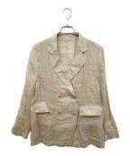 SLOBE IENAスローブ イエナ）の古着「ラミージョーゼットジャケット」｜ベージュ