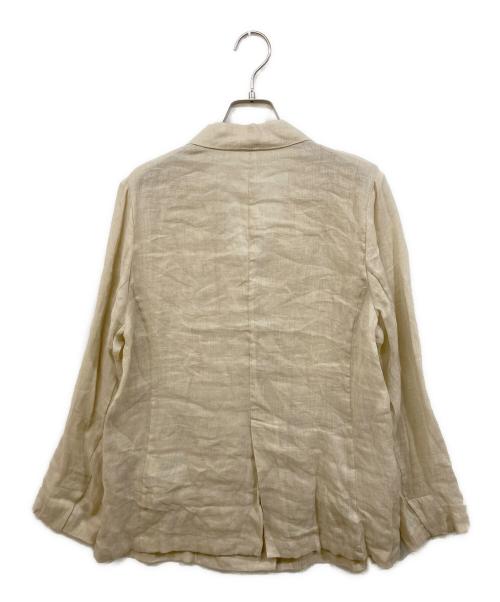 SLOBE IENA（スローブ イエナ）SLOBE IENA (スローブ イエナ) ラミージョーゼットジャケット ベージュ サイズ:FREEの古着・服飾アイテム