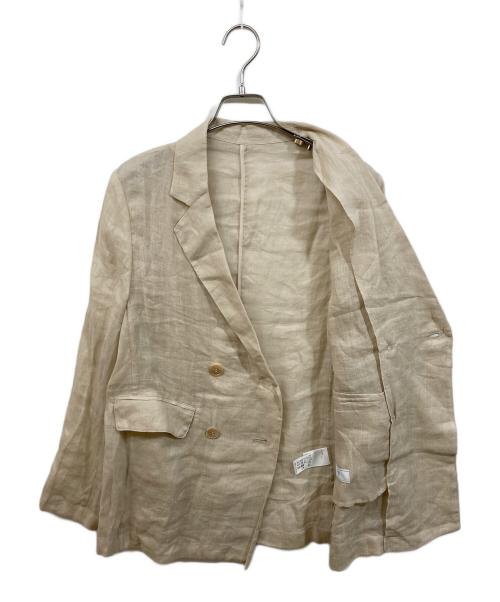 SLOBE IENA（スローブ イエナ）SLOBE IENA (スローブ イエナ) ラミージョーゼットジャケット ベージュ サイズ:FREEの古着・服飾アイテム