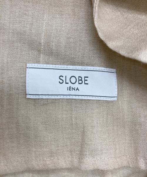 SLOBE IENA（スローブ イエナ）SLOBE IENA (スローブ イエナ) ラミージョーゼットジャケット ベージュ サイズ:FREEの古着・服飾アイテム