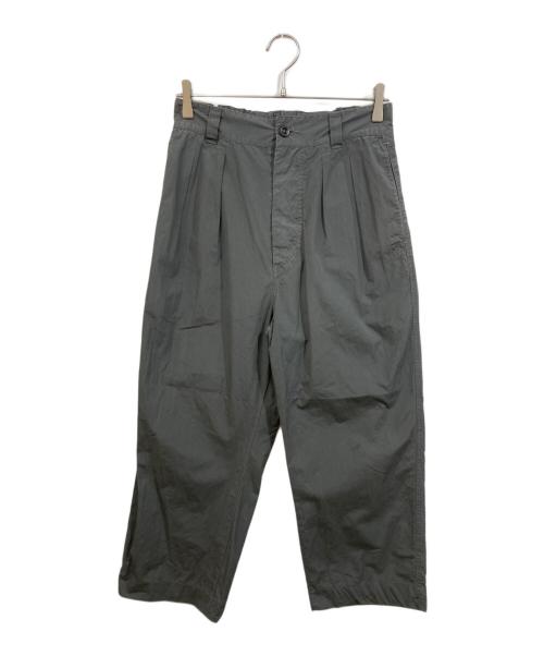 MHL（エムエイチエル）MHL (エムエイチエル) FINE COMPACT COTTON POPLIN グレー サイズ:	SIZE Sの古着・服飾アイテム