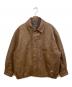 NAUTICA（ノーティカ）の古着「Faded Vegan Leather Blouson」｜ブラウン
