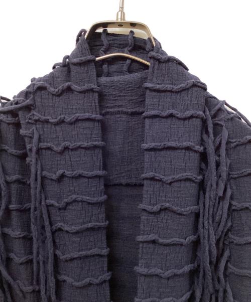 HaaT（ハート）HaaT (ハート) デザインロングカーディガン ネイビー サイズ:	SIZE 2の古着・服飾アイテム