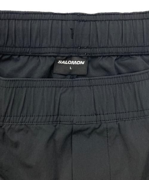 SALOMON（サロモン）SALOMON (サロモン) ナイロンイージーパンツ ブラック サイズ:	SIZE Lの古着・服飾アイテム