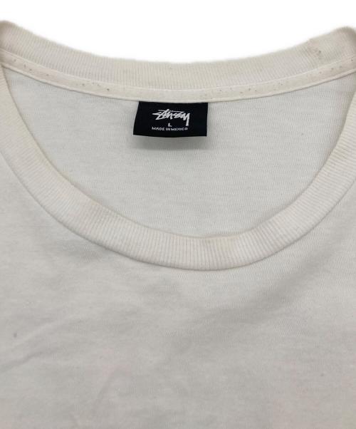 stussy（ステューシー）stussy (ステューシー) 長袖Tシャツ ホワイト サイズ:Lの古着・服飾アイテム