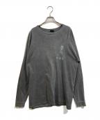stussyステューシー）の古着「長袖Tシャツ」｜ブラック