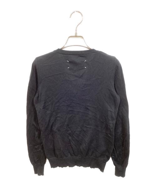MARTIN MARGIELA（マルタン・マルジェラ）MARTIN MARGIELA (マルタン・マルジェラ) Vネックニット ブラック サイズ:Sの古着・服飾アイテム