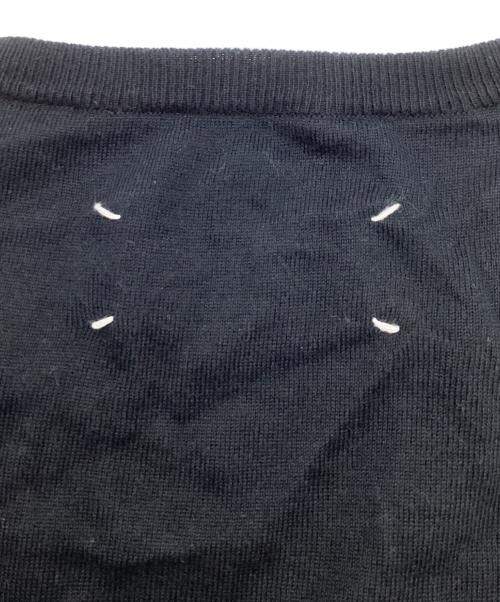MARTIN MARGIELA（マルタン・マルジェラ）MARTIN MARGIELA (マルタン・マルジェラ) Vネックニット ブラック サイズ:Sの古着・服飾アイテム