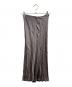 Maison Margiela (メゾンマルジェラ) サテンマキシスカート グレー サイズ:Ｓ：16000円