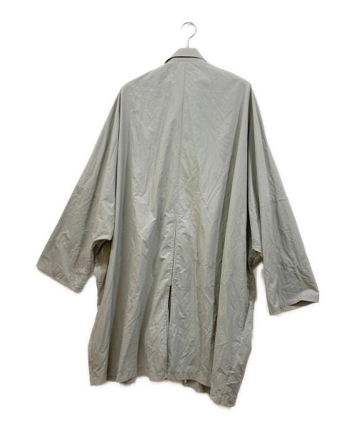 Maison Margiela（メゾンマルジェラ）Maison Margiela (メゾンマルジェラ) ナイロン トレンチコート グレー サイズ:XSの古着・服飾アイテム
