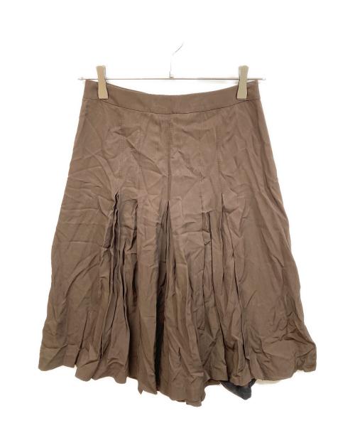 Maison Margiela（メゾンマルジェラ）Maison Margiela (メゾンマルジェラ) プリーツキュロット ブラウン サイズ:38の古着・服飾アイテム