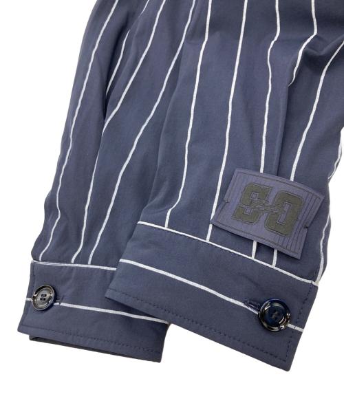 BOSS（ボス）BOSS (ボス) Shohei Ohtani (ショウヘイオオタニ) リラックスフィット ストライプジャケット ネイビー サイズ:50の古着・服飾アイテム