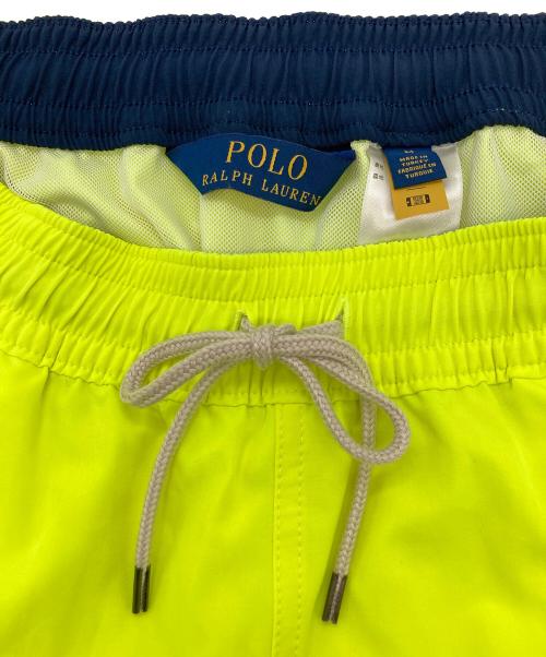 POLO RALPH LAUREN（ポロ・ラルフローレン）POLO RALPH LAUREN (ポロ・ラルフローレン) スイムショーツ イエロー サイズ:SIZE Mの古着・服飾アイテム