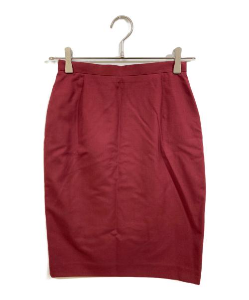 Jean Paul Gaultier FEMME（ジャンポールゴルチエ フェム）Jean Paul Gaultier FEMME (ジャンポールゴルチエ フェム) 3Bジャケットセットアップ ボルドー サイズ:40の古着・服飾アイテム
