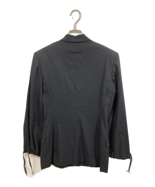 Jean Paul Gaultier FEMME（ジャンポールゴルチエ フェム）Jean Paul Gaultier FEMME (ジャンポールゴルチエ フェム) ダブルジャケット ブラック サイズ:40の古着・服飾アイテム
