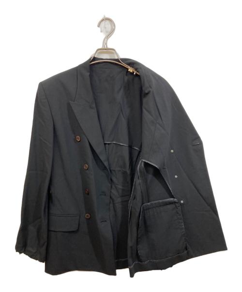 Jean Paul Gaultier FEMME（ジャンポールゴルチエ フェム）Jean Paul Gaultier FEMME (ジャンポールゴルチエ フェム) ダブルジャケット ブラック サイズ:40の古着・服飾アイテム