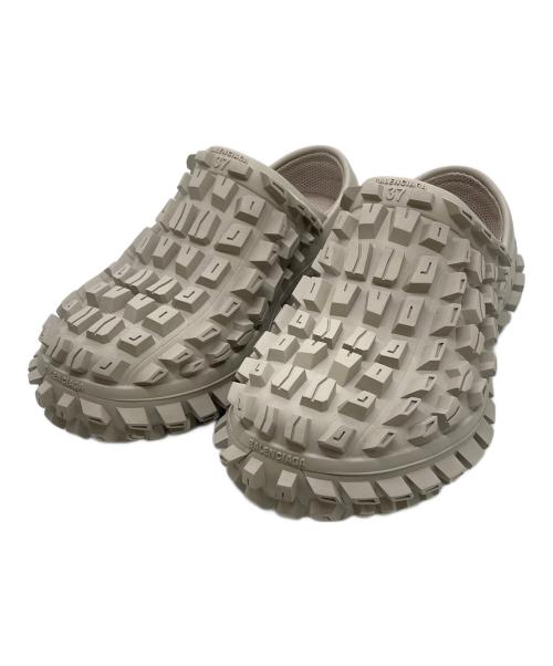 BALENCIAGA（バレンシアガ）BALENCIAGA (バレンシアガ) BOUNCER CLOG ベージュ サイズ:24.5の古着・服飾アイテム