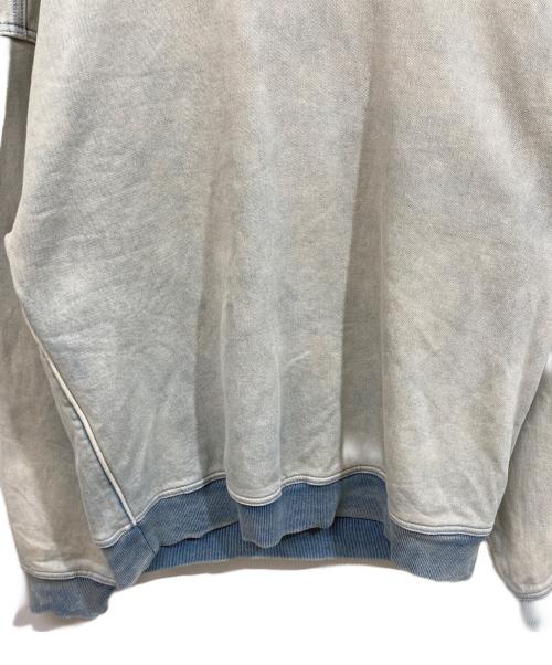 DIESEL（ディーゼル）DIESEL (ディーゼル) D-Krib Track Sweatshirt インディゴ サイズ:	SIZE Lの古着・服飾アイテム