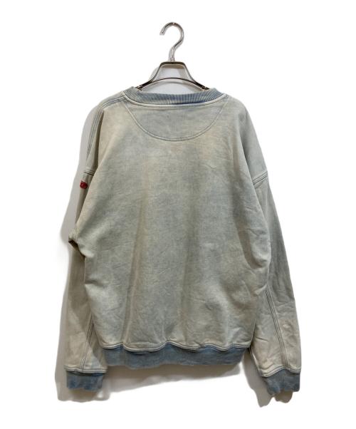 DIESEL（ディーゼル）DIESEL (ディーゼル) D-Krib Track Sweatshirt インディゴ サイズ:	SIZE Lの古着・服飾アイテム