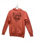 HUMAN MADEヒューマンメイド）の古着「Heart Logo Hoodie」｜ピンク