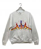 WACKO MARIA×NECK FACEワコマリア×ネック・フェイス）の古着「SWEAT SHIRT」｜ホワイト