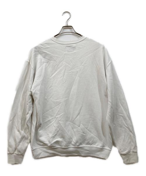 WACKO MARIA（ワコマリア）WACKO MARIA (ワコマリア) NECK FACE (ネック・フェイス) SWEAT SHIRT ホワイト サイズ:Lの古着・服飾アイテム