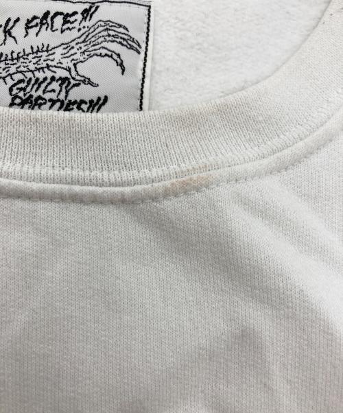WACKO MARIA（ワコマリア）WACKO MARIA (ワコマリア) NECK FACE (ネック・フェイス) SWEAT SHIRT ホワイト サイズ:Lの古着・服飾アイテム