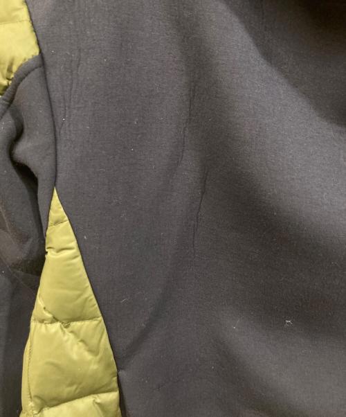 MARECHAL TERRE（マルシャルテル）MARECHAL TERRE (マルシャルテル) ダウンジャケット カーキ×ネイビー サイズ:	SIZE 2の古着・服飾アイテム