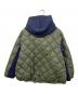 MARECHAL TERRE (マルシャルテル) ダウンジャケット カーキ×ネイビー サイズ:	SIZE 2：10000円