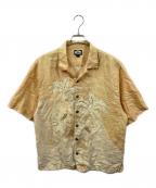 TOMMY BAHAMAトミーバハマ）の古着「リネンシャツ」｜イエロー