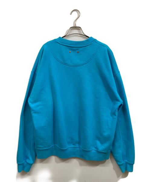 ANDERSSON BELL（アンダーソンベル）andersson bell (アンダーソンベル) SIGNATURE EMBLEM HEAVY SWEATSHIRT スカイブルー サイズ:	SIZE Lの古着・服飾アイテム