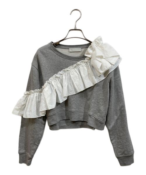 CELFORD（セルフォード）CELFORD (セルフォード) ラッフルデザインプルオーバー グレー サイズ:SIZE Freeの古着・服飾アイテム
