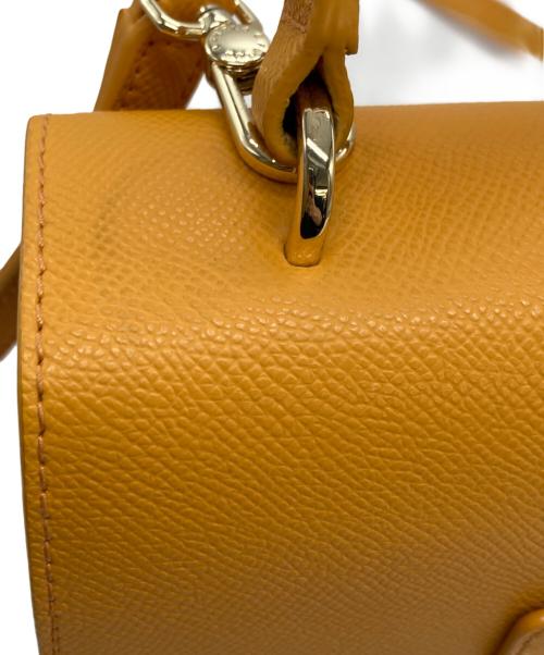 FURLA（フルラ）FURLA (フルラ) VENERE MINI TOP HANDLE イエローの古着・服飾アイテム