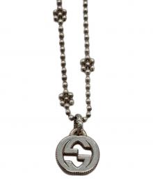 GUCCI（グッチ）の古着「インターロッキングGフラワーモチーフネックレス」