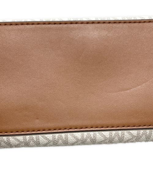 MICHAEL KORS（マイケル・コース）MICHAEL KORS (マイケル・コース) MIRELLA MD EW TOTE 2wayバッグ ベージュの古着・服飾アイテム