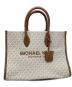 MICHAEL KORS（マイケル・コース）の古着「MIRELLA MD EW TOTE 2wayバッグ」｜ベージュ