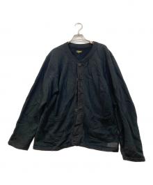 Dapper’s（ダッパーズ）の古着「スウェットカーディガン」｜ブラック
