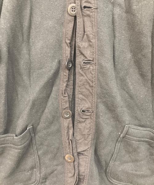Dapper’s（ダッパーズ）Dapper’s (ダッパーズ) スウェットカーディガン ブラック サイズ:40の古着・服飾アイテム