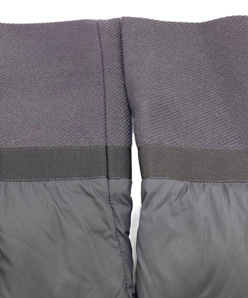 HERNO（ヘルノ）HERNO (ヘルノ) ハイネック コンビ ダウンコート グレー サイズ:SIZE 40の古着・服飾アイテム