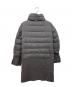 HERNO (ヘルノ) ハイネック コンビ ダウンコート グレー サイズ:SIZE 40：25000円