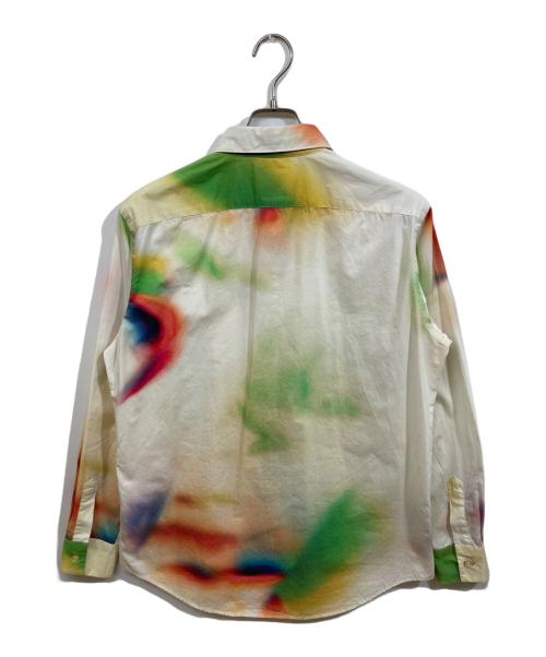 PAUL SMITH（ポールスミス）PAUL SMITH (ポールスミス) Torch Light プリントシャツ ベージュ サイズ:	SIZE Lの古着・服飾アイテム