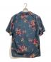 PS Paul Smith (ＰＳポールスミス) Lily プリント半袖シャツ ネイビー サイズ:SIZE XL：8000円