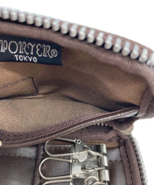 PORTER（ポーター）PORTER (ポーター) KEY CASE ブラウンの古着・服飾アイテム